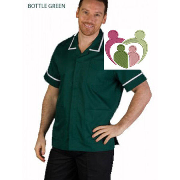 Embroidery Left Breast: We Care Group
