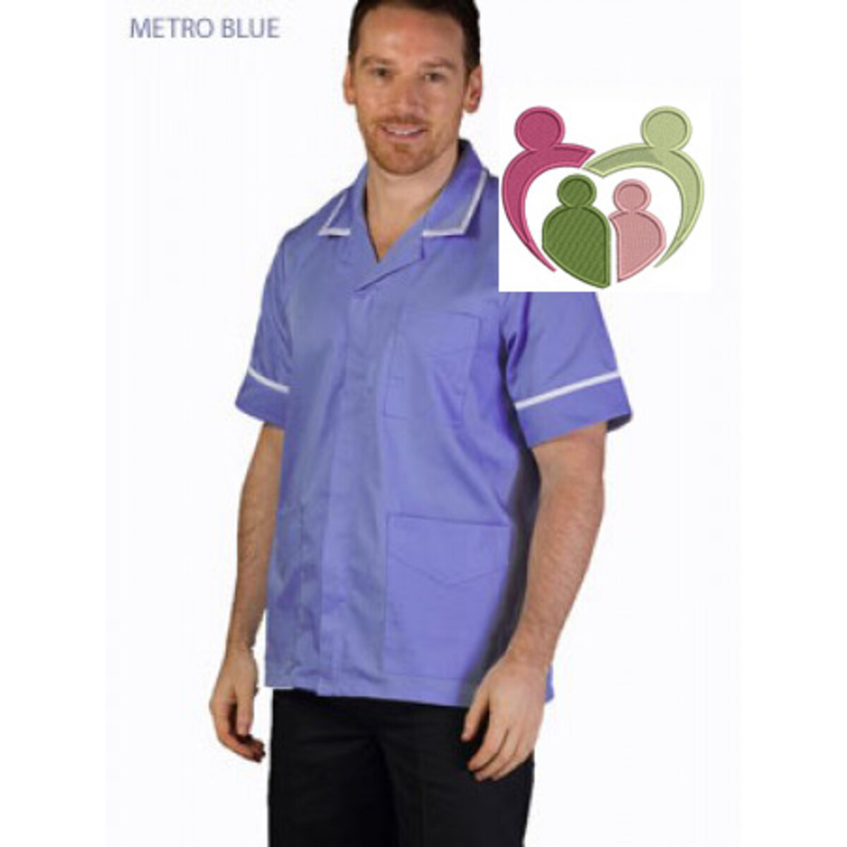 Embroidery Left Breast: We Care Group