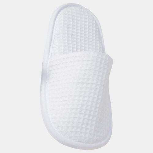 Towel City Waffle Mule Slippers Thumbnail