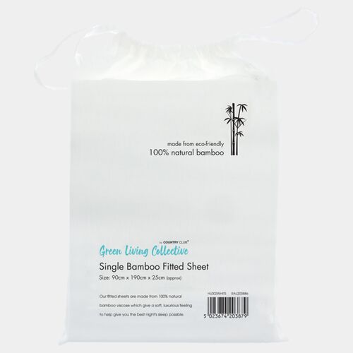 100% Bamboo fitted sheet Thumbnail