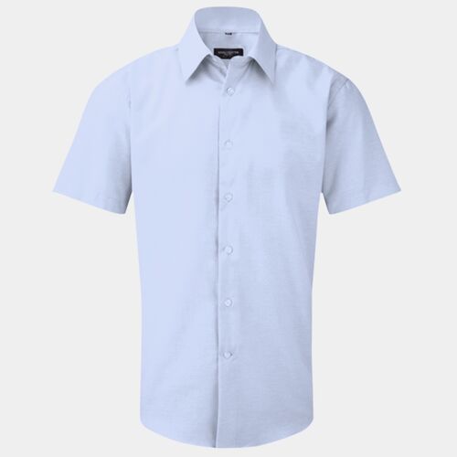 Men's Short Sleeve Tailored Oxford Shirt Thumbnail