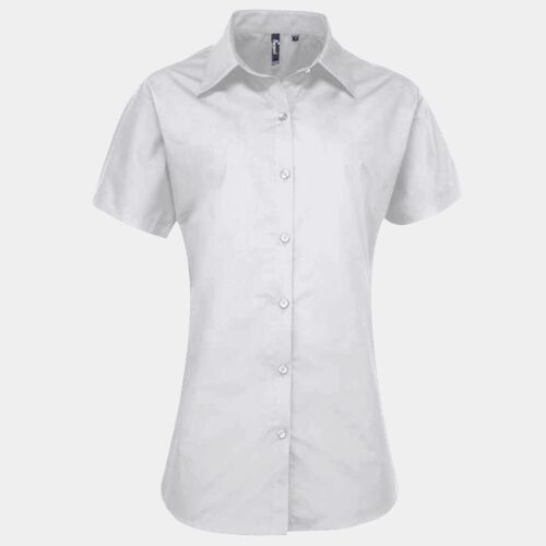 Women's supreme poplin short sleeve shirt Thumbnail