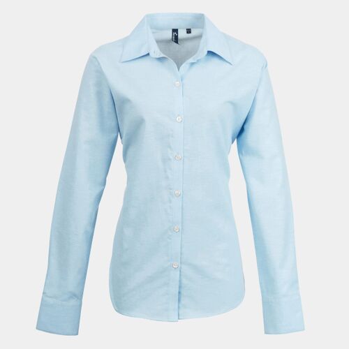 Women's signature Oxford long sleeve shirt Thumbnail