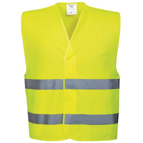 Hi-vis two-band vest (C474) Thumbnail