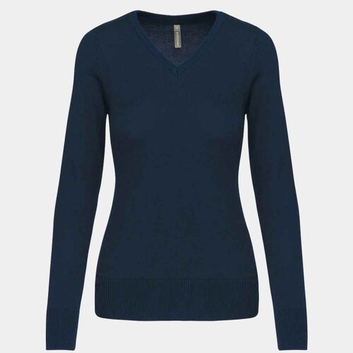 Ladies' V-neck jumper Thumbnail