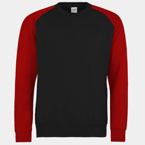 AWDis Baseball Sweatshirt Thumbnail