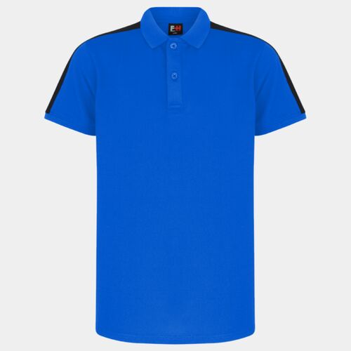 Finden + Hales Kids Contrast Panel Piqué Polo Shirt Thumbnail