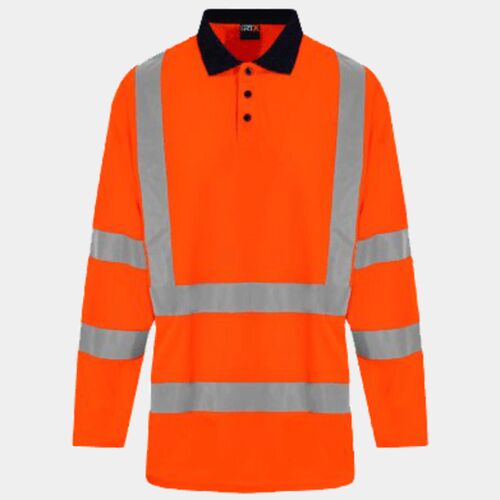 Pro RTX High Visibility Long Sleeve Polo Shirt Thumbnail