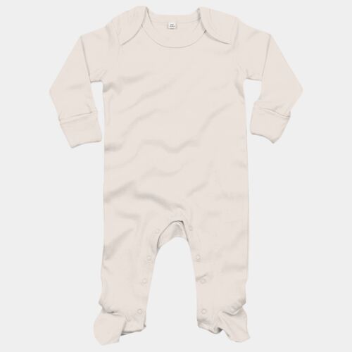 Baby organic envelope sleepsuit with mitts Thumbnail