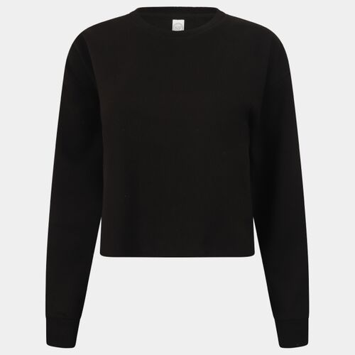 Women's cropped slounge sweat Thumbnail
