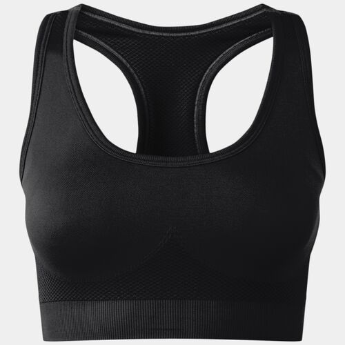 TriDri® seamless '3D fit' multi-sport sculpt solid colour bra Thumbnail