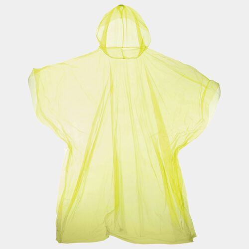 Emergency hooded plastic poncho Thumbnail