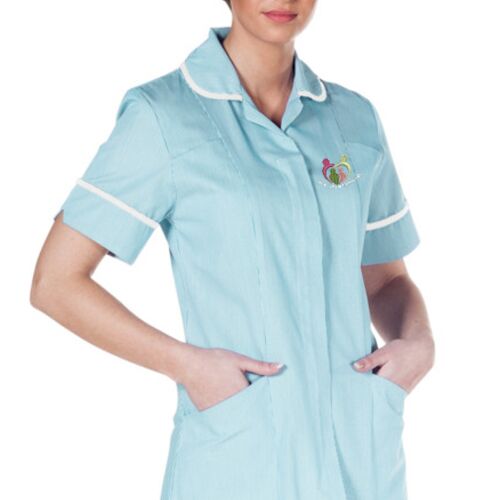 DVDTR/K716 Female Stripe Full Zip Tunic Thumbnail