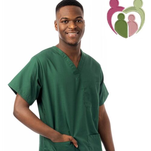 334LW UNISEX SCRUB TOP Thumbnail