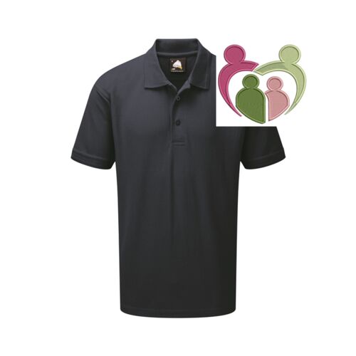 1150-15 Unisex Eagle Premium Polo Shirt - NAVY - WCG Thumbnail