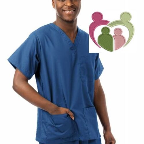 334LW UNISEX SCRUB TOP - Staff Nurse Thumbnail