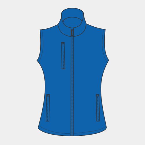 Women's Softshell Gilet 141F Thumbnail