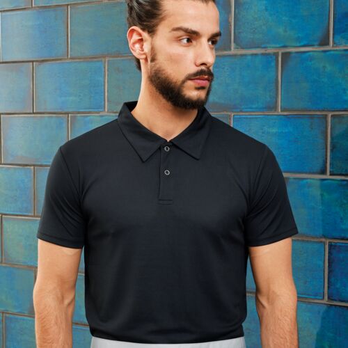 Premier Coolchecker Stud Polo PR612 Thumbnail
