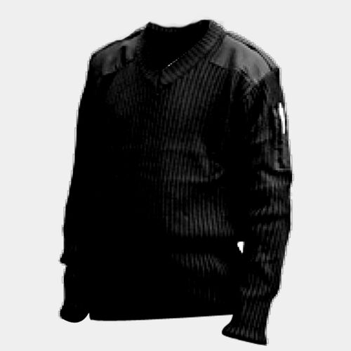 Security Style V-Neck Quality Sweater RT22 Thumbnail