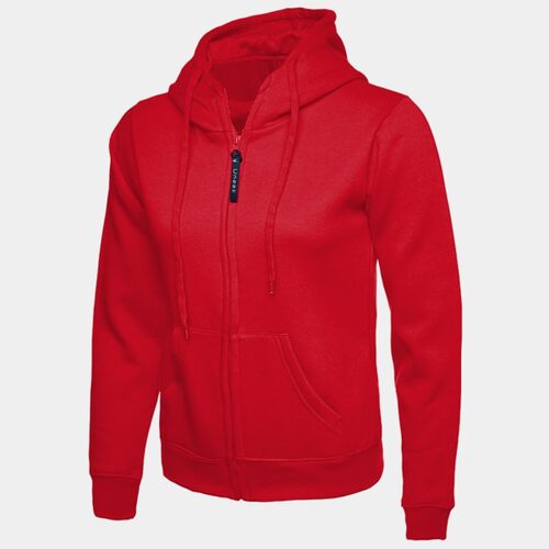 Ladies Classic Full Zip Hooded Sweatshirt UC505 Thumbnail