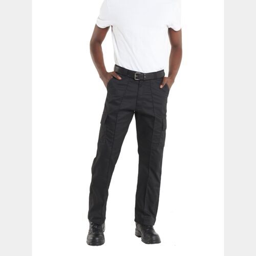 UC902 Male Cargo Trouser - BLACK - HCH Thumbnail