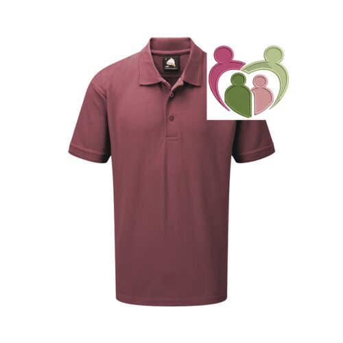 1150-15 Unisex Eagle Premium Polo Shirt -BURGUNDY - WCG Thumbnail