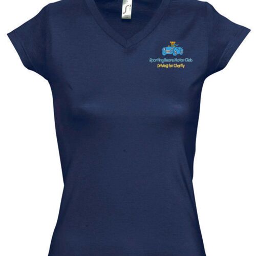 11388 SOLS Ladies Moon V Nk T-Shirt - Sporting Bears Thumbnail