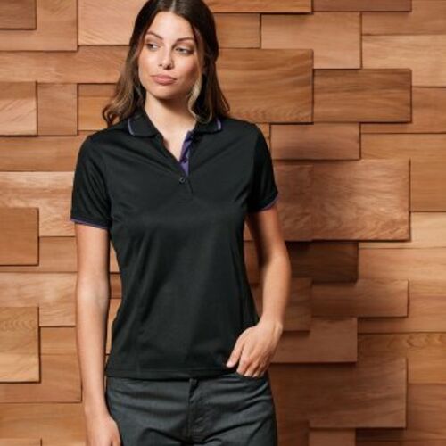 Premier Ladies Coolchecker® Piqué Polo Shirt PR619 Thumbnail