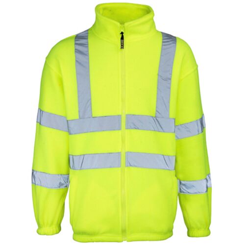 High-visibility full zip fleece HV072 Thumbnail