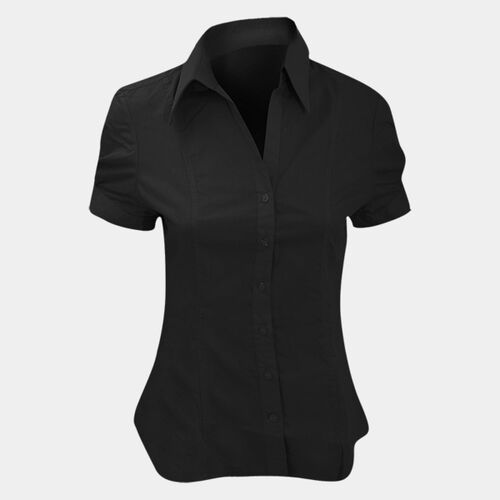 Brook Taverner Ladies Paduli S/S Poplin Shirt BK153 Thumbnail