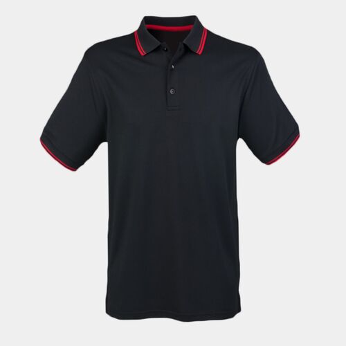 Henbury Coolplus® Tipped Polo Shirt H482 Thumbnail