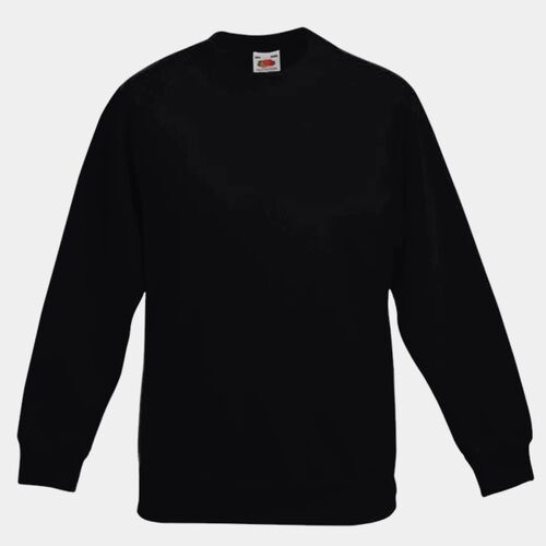 Fruit of the Loom Kids Premium Raglan Sweatshirt SSE8B Thumbnail
