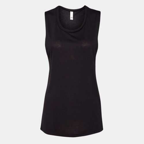 Bella Ladies Flowy Scoop Muscle Tank Top BL8803 Thumbnail