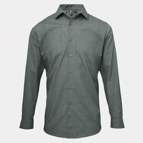 Premier Cross-Dye Roll Sleeve Shirt PR217 Thumbnail