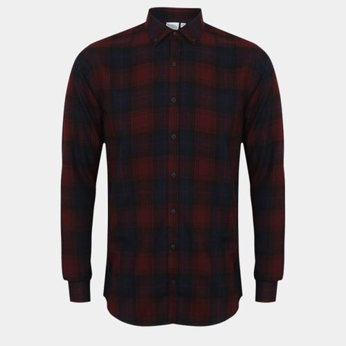 SF Men Brushed Check Casual Shirt SF560 Thumbnail