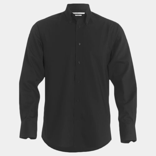 Kustom Kit Premium L/S Tailored Oxford Shirt K188 Thumbnail