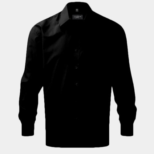 Russell Collection Long Sleeve Easy Care Poplin Shirt 934M Thumbnail