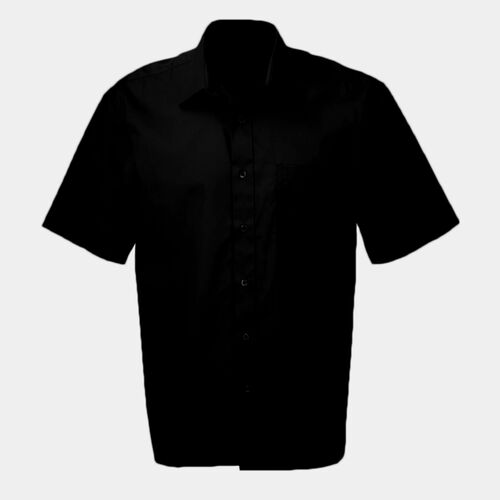 Russell Collection Short Sleeve Easy Care Poplin Shirt 935M Thumbnail