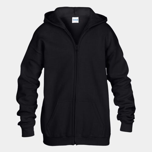 Gildan Kids Heavy Blend™ Zip Hooded Sweatshirt GD58B Thumbnail